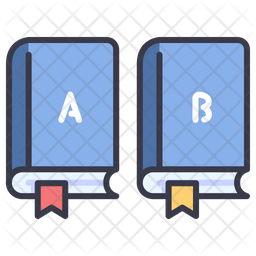 Books Category Icon Of Colored Outline Style Available In Svg Png Eps Ai Icon Fonts