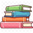 Pile Books Abc Icon