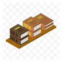 Bookshelf Library Book Icon