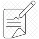 Books Grey Thin Line Icon Icon
