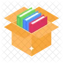Packaging Parcel Filling Cardboard Icon