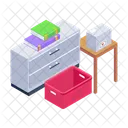 Books Packing Books Box Belongings Icon