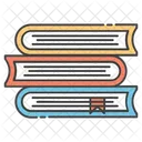 Books Stack Archives Library Icon