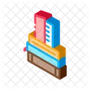 Stack Books Library Icon