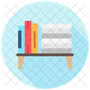 Bookshelf Library Book Icon