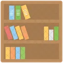 Bookshelf Book Rack Icon