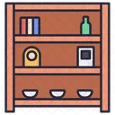 Bookshelf Shelf Store Icon