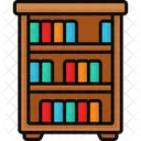 Bookshelf Bookcase Shelf Icon