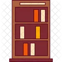 Bookshelf Library Book Icon