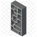 Bookshelf Book Rack Library Icon