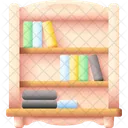 Bookshelf Library Book Icon