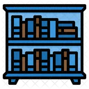 Bookshelves Shelves Bookcase Icon