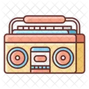 Boom Box Audio Music System Optical Drive Icon