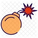 Boom Explosion Bomb Icon