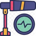 Boom Microphone Sound Recording Icon