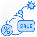 Boom Sale  Icon