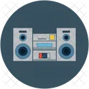 Boombox Audio Tape Icon
