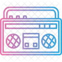 Boombox Music Stereo Icon