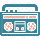 Boombox Music Stereo Icon