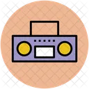 Boombox Stereo Audio Icon