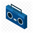 Stereo Music Audio Icon