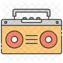 Tape Recorder Cassette Recorder Boombox Icon