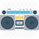 Boombox Stereo Cassette Player Icon
