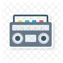 Boombox Cassette Music Icon