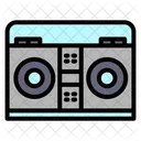 Boombox Musica Audio Ícone