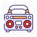 Boombox Music Audio Icon