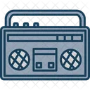 Boombox Music Stereo Icon