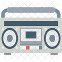 Boombox Stereo Cassette Player Icon