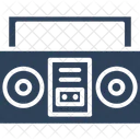 Boombox Cassette Player Cassette Recorder Icon