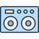 Boombox Cassette Player Cassette Recorder Icon