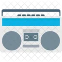 Boombox Stereo Cassette Player Icon