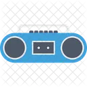 Boombox Stereo Cassette Player Icon