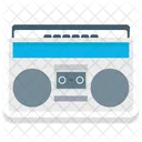 Boombox Stereo Cassette Player Icon