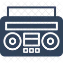 Boombox Cassette Player Cassette Recorder Icon