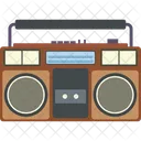 Boombox Cassette Player Cassette Recorder Icon