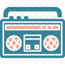 Boombox Music Stereo Icon