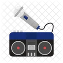 Boombox Retro Music Icon