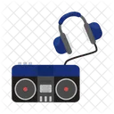 Boombox Retro Music Icon
