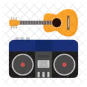 Boombox Retro Music Icon