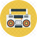 Boombox Tape Recorder Icon