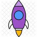 Rocket Startup Launch Icon