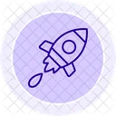 Boost-Rakete  Symbol