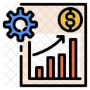 Technical Skills Boosting Boost Sales Icon