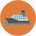 Boot Kreuzfahrt Schiff Symbol