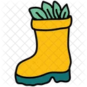 Boot Shoes Plant Icon