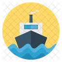 Boot Fracht Schiff Icon